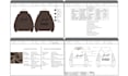 create a hoodie tech pack and technical flat sketch