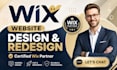 wix website design, wix website redesign, wix website design and redesign