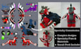 do professional custom plush toy character design and 2d reference sheet