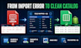 fix or convert supplier files to shopify CSV