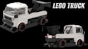 design lego model, custom moc car 3d lego model technic vehicle with instruction