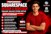 squarespace website design squarespace website redesign square website design