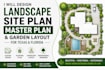 design landscape site plan master plan and garden layout for texas and florida