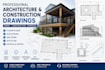 design deck drawing blueprint for construction permit