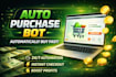 build an auto purchase bot, ecommerce automation bot, and checkout bot