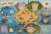 draw a hand drawn trail map, hiking map, park map and illustrated recreation map