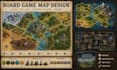design printable board game map for tabletops rpg and fantasy game isometric map