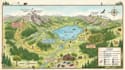 design custom hiking map, trail map, park map and outdoor adventure map