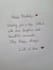 handwrite letter, notes,cards and personalized message