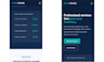 build a modern business website with whatsapp button