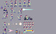 do animation for character spritesheet 2d game assets for indie rpg game arts