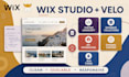 develop wix website with wix velo code, wix studio, wix website design