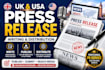 do UK USA press release publish PR distribution submit press release writing