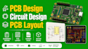 do professional pcb design, esp8266 iot pcb layout esp32, electronics design