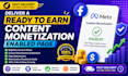 deliver a ready to earn facebook content monetization enabled page