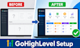 set up your gohighlevel subaccount from scratch