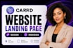 design carrd website carrd landing page redesign carrd website design carrd co