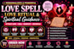 cast a love obsession spell using white magic