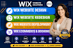 wix website redesign wix website design wix studio wix website development seo