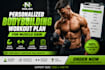 create a personalized bodybuilding workout plan for muscle gain