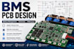 design bms pcb, battery management system and pcb schematic