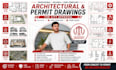 do floorplan, architectural, permit drawing, site plan, adu, renovation plan