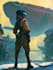 sci fi character illustration or sci fi character