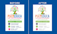 vectorize and recreate your flyer