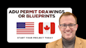 draw adu permit drawings or blueprints