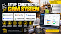setup construction CRM buildops knowify buildertrend jobnimbus jobber procore