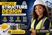 do complex structure design and civil engineering projects
