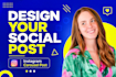 design instagram linkedin carousel, social media post design