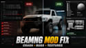 fix beamng mod crashes, bugs, and texture issues professionally