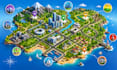 create custom city map, real estate map, site plan, vector map illustration