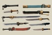 create weapon design and illustration
