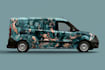 create car wrap, car wrap design , van wrap design