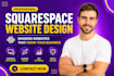 develop or design your squarespace website redesign with custom web development