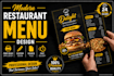 professional restaurant menu, food , cafe and digital menu