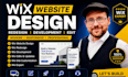 wix website design wix redesign wix website development design wix edit wix site