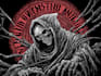 draw dark art illustration with engraving style