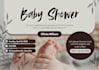 design a beautiful baby shower invitation using canva