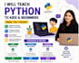 teach python coding to kids and beginners