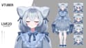 design and rig vtuber avatar live2d model pngtuber motion capture face tracking