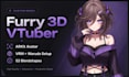 create furry 3d vtuber model, arkit avatar warudo setup vrm model 52 blendshapes