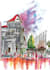 create professional architectural hand sketches
