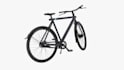 create a realistic 3d bicycle model and product visualization