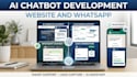 build an ai chatbot for whatsapp and website