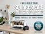 design squarespace photography website with booking setup squarespace website
