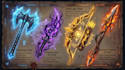 create weapon design and illustration