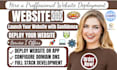 deploy html website to godaddy, software developer, ai software, netlify